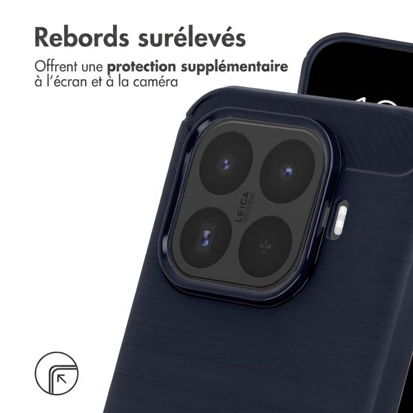 imoshion Coque Brushed Xiaomi 17T - Bleu foncé