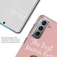 Concevez votre propre coque transparente Samsung Galaxy S21 - Transparent