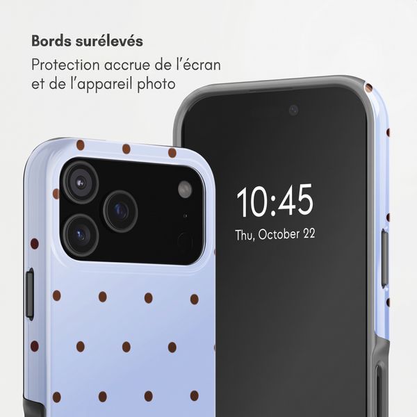 Selencia Coque arrière Vivid Apple iPhone 17 Pro - Happy Dots Digital Sky
