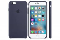 Apple Coque en silicone Apple iPhone 6(s) Plus - Midnight Blue