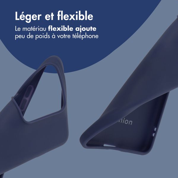 imoshion Coque Couleur Motorola Edge 70 - Bleu foncé