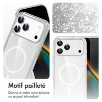 imoshion Coque Pailletée avec MagSafe Apple iPhone 17 Pro Max - Transparent