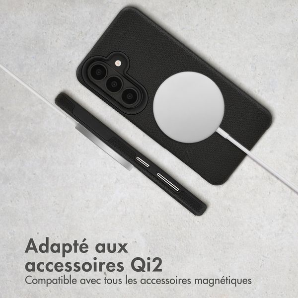 Accezz Coque Tough avec MagSafe Samsung Galaxy S26 - Noir