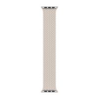 Apple Bracelet Solo tressé Apple Watch | 38/40/41/42 mm - Taille 4 - Starlight