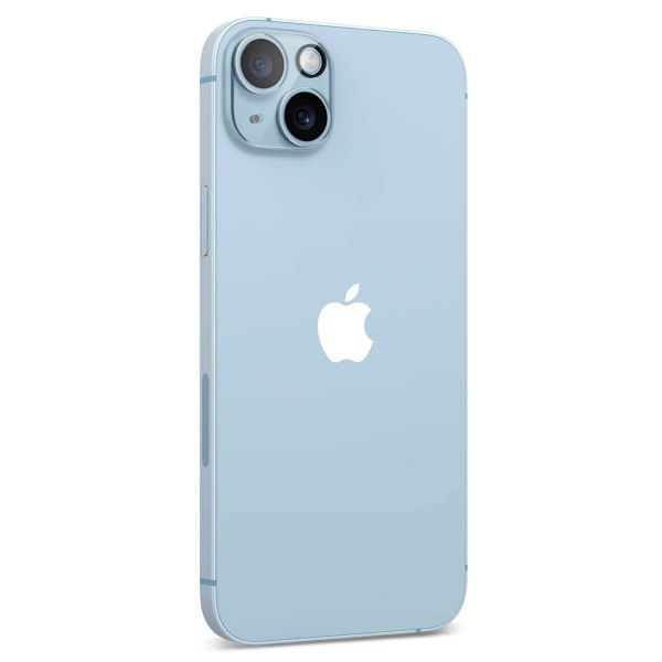 Spigen Optik Lens Protector - Protection complète de la caméra (lot de 2) Apple iPhone 14 / 14 Plus - Crystal Clear