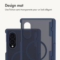 imoshion Color Guard avec MagSafe et support Samsung Galaxy Z Fold 8 - Bleu foncé