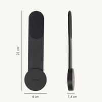 imoshion Support de téléphone flexible pour voiture - Magnétique - Tableau de bord/Écran - Noir