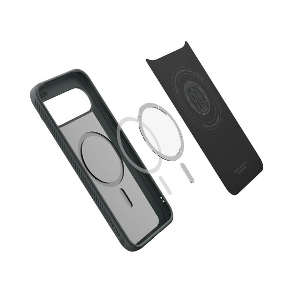 Spigen Coque Liquid Air™ MagFit Google Pixel 10 / 10 Pro - Abyss Green