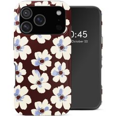 Selencia Coque arrière Vivid Apple iPhone 18 Pro Max / 17 Pro Max - Choco Flower Pop