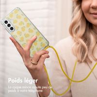 imoshion Coque Design avec cordon Samsung Galaxy A56 - Citrus Dream