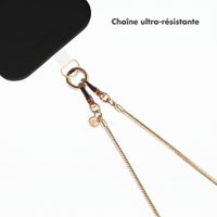 Selencia Sleek Chain (cordon court 115 cm) - Gold