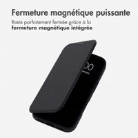 imoshion Bookcase transparente avec MagSafe Apple iPhone 18 Pro / 17 Pro - Noir