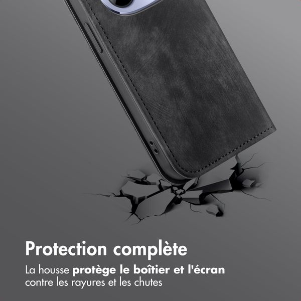 imoshion Étui de téléphone portefeuille Slim Xiaomi Redmi Note 15 Pro (4G) - Noir
