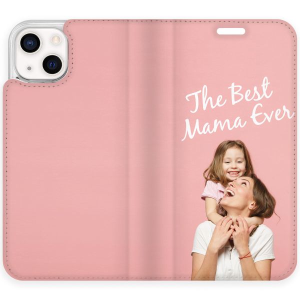 Concevez votre propre housse portefeuille Apple iPhone 13 - Blanc