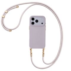 Selencia Cordon universel pour téléphone avec 2 crochets - réglable - Muted Mauve