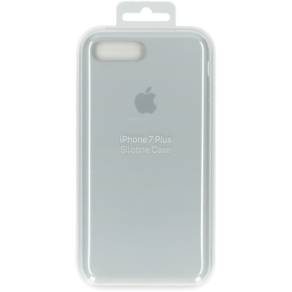 Apple Coque en silicone Apple iPhone 8 Plus / 7 Plus - Mist Blue