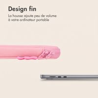 imoshion Pochette ordinateur avec compartiment 15-16 pouces - Candy Pink
