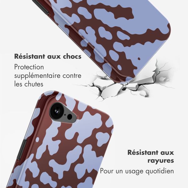 Selencia Coque arrière Vivid avec MagSafe Apple iPhone 17e / 16e - Moo'd Lavender Glow