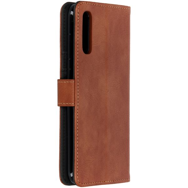 imoshion Étui de télephone portefeuille de luxe Samsung Galaxy A70 - Marron
