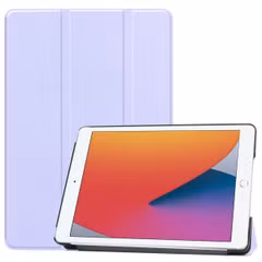 imoshion Coque tablette Trifold Apple iPad 9 (2021) 10.2 pouces / iPad 8 (2020) 10.2 pouces / iPad 7 (2019) 10.2 pouces - Lila