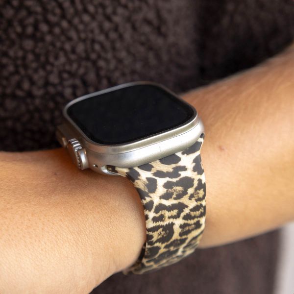 imoshion Bracelet en silicone⁺ Apple Watch | 44/45/46/49 mm - Leopard