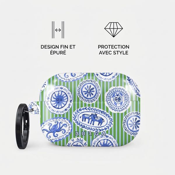 Burga Coque rigide Apple AirPods Pro 2 - Taverna