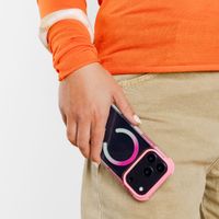 Selencia Coque arrière MagSafe Gradient Apple iPhone 16 Pro Max - Rose / Bleu