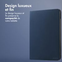 Accezz Coque tablette Classic Apple iPad Air 11 pouces (2026) M4 / (2025) M3 / (2024) M2 / Air 5 (2022) / Air 4 (2020) - Bleu foncé