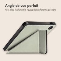 imoshion Étui de liseuse portefeuille design Pliable Kobo Libra Colour - Floral Green