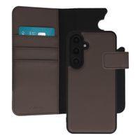 imoshion Étui portefeuille luxe 2-en-1 amovible Samsung Galaxy S24 FE - Marron