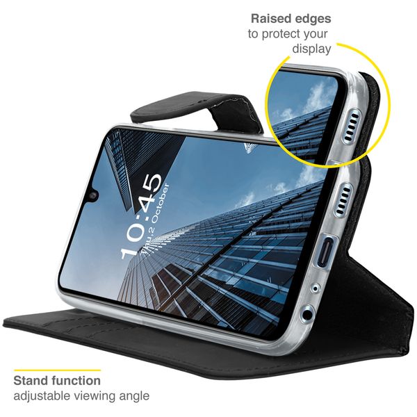 Accezz Étui de télephone Wallet Samsung Galaxy A32 (4G) - Noir