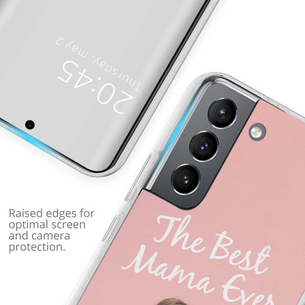 Concevez votre propre coque transparente Samsung Galaxy S22 Plus - Transparent