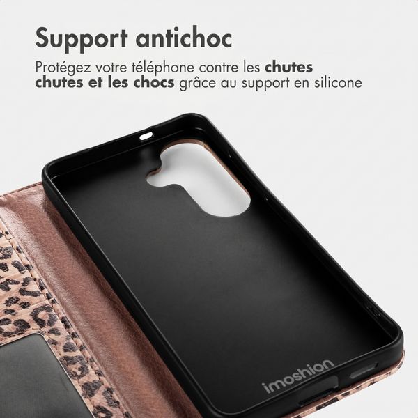 imoshion Étui de télephone portefeuille Design Samsung Galaxy S26 - Leopard Mood