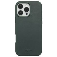 Accezz Coque MagSafe en cuir vintage Apple iPhone 16 Pro Max - Smokey Green