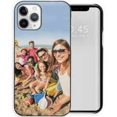 Concevez votre propre coque rigide Apple iPhone 12 (Pro) - Noir
