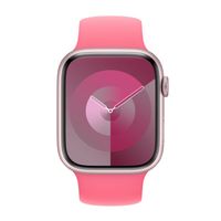 Apple Bracelet Boucle unique en Silicone Apple Watch | 38/40/41/42 mm - Taille 6 - Pink