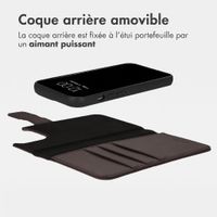 imoshion Étui portefeuille luxe 2-en-1 amovible Apple iPhone 13 Pro - Marron