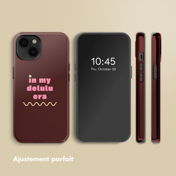 Selencia Coque arrière Vivid avec MagSafe Apple iPhone 14 - Delulu