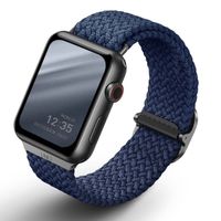 Uniq Bracelet tressé Aspen Apple Watch | 44/45/46/49 mm - Oxford Blue