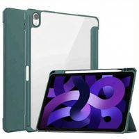 imoshion Coque tablette rigide Trifold Apple iPad Air 11 pouces (2026) M4 / (2025) M3 / (2024) M2 / Air 5 (2022) / Air 4 (2020) - Vert