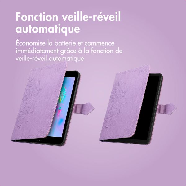 imoshion Coque tablette Apple iPad 6 (2018) 9.7 pouces / iPad 5 (2017) 9.7 pouces / Air 2 (2014)/Air 1 (2013) - Lilas