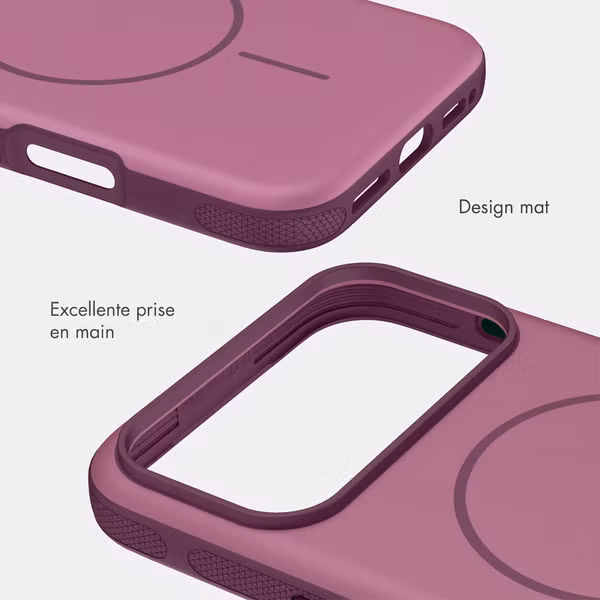 imoshion Coque arrière Color avec Thin MagSafe Ring Apple iPhone 18 Pro Max / 17 Pro Max - Violet