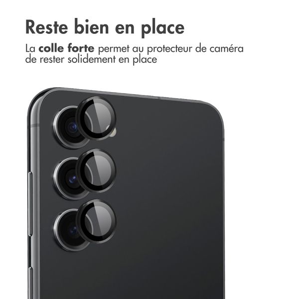imoshion Lot de 2 protections d'objectif de caméra Samsung Galaxy S24 - Noir