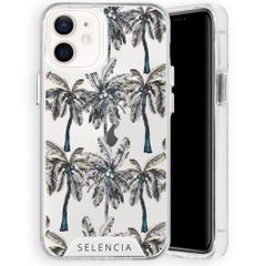 Selencia Coque très protectrice Zarya Fashion Apple iPhone 12 Mini - Palmtree