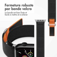 imoshion Bracelet Trail en nylon Apple Watch | 38/40/41/42 mm - Pure Black