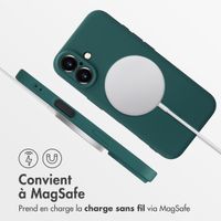 imoshion Coque Couleur avec MagSafe Apple iPhone 16 - Vert foncé