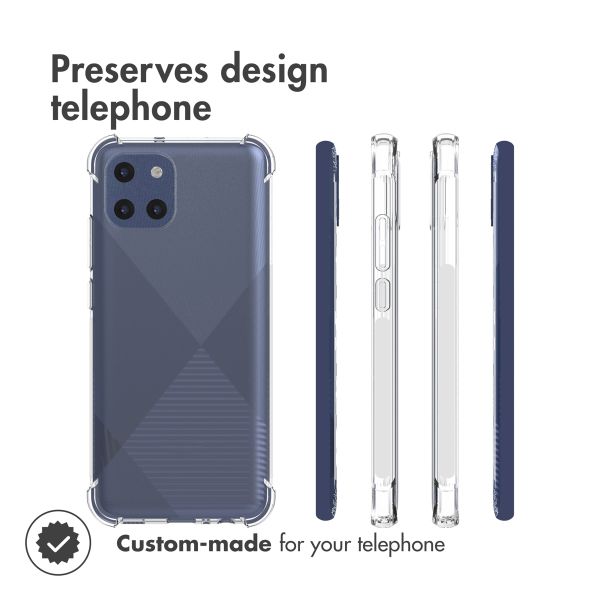 imoshion Shockproof Case Samsung Galaxy A03 - Transparent