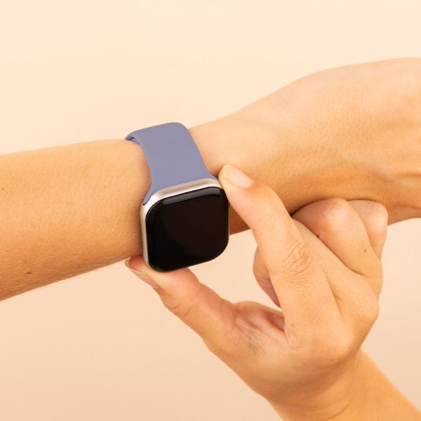 imoshion Bracelet en silicone⁺ Apple Watch | 38/40/41/42 mm - Taille S/M - Lavender