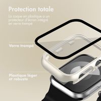 imoshion Coque rigide à couverture complète Apple Watch 1 / 2 / 3 - 42 mm - Lumière stellaire