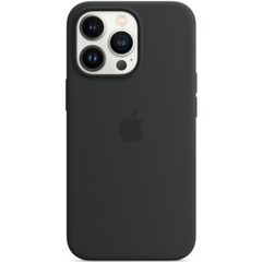 Apple Coque en silicone MagSafe Apple iPhone 13 Pro Max - Midnight